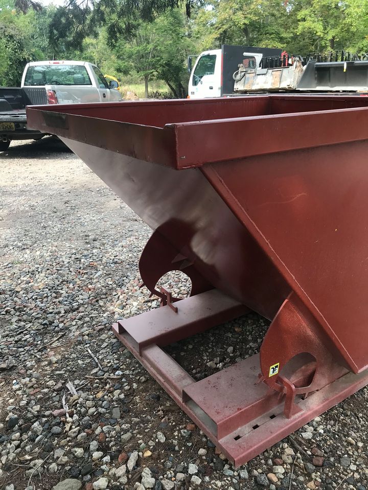 2 YD Kit Container Trash Material Hopper