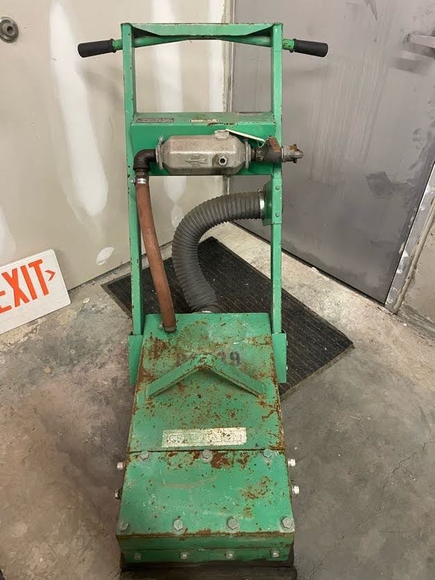 EDCO 5-Head Pneumatic Scabbler