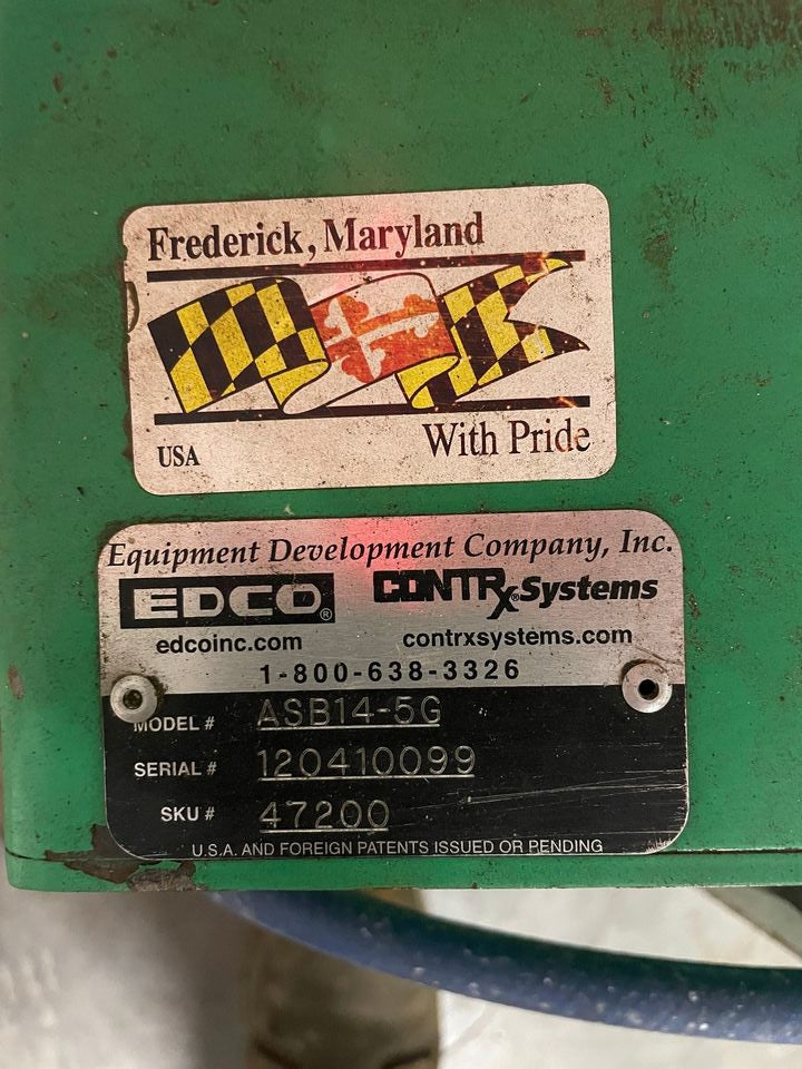 EDCO ASB-14 14" Pneumatic Walk Behind Saw