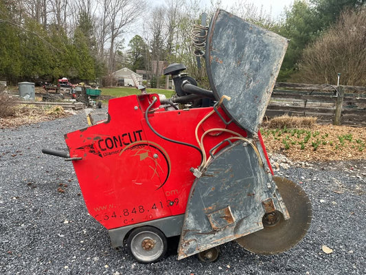 ICS MERIT 36" Diesel Asphalt Concrete Road Saw Kubota Diesel