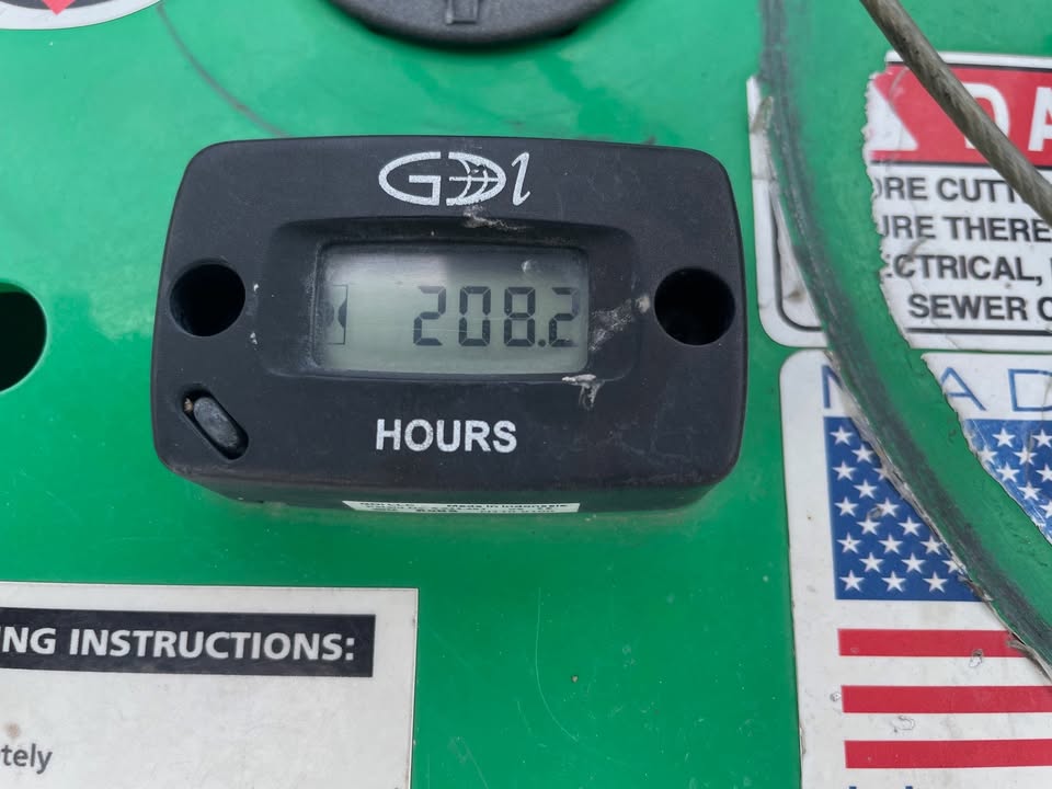 EDCO 20" Propane Road Flat Saw