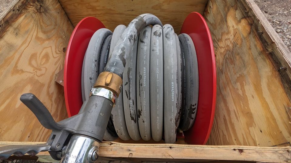 Hale 3 Cylinder Honda Powered Hi Pressure Water Fire Pump & New Hose Reel