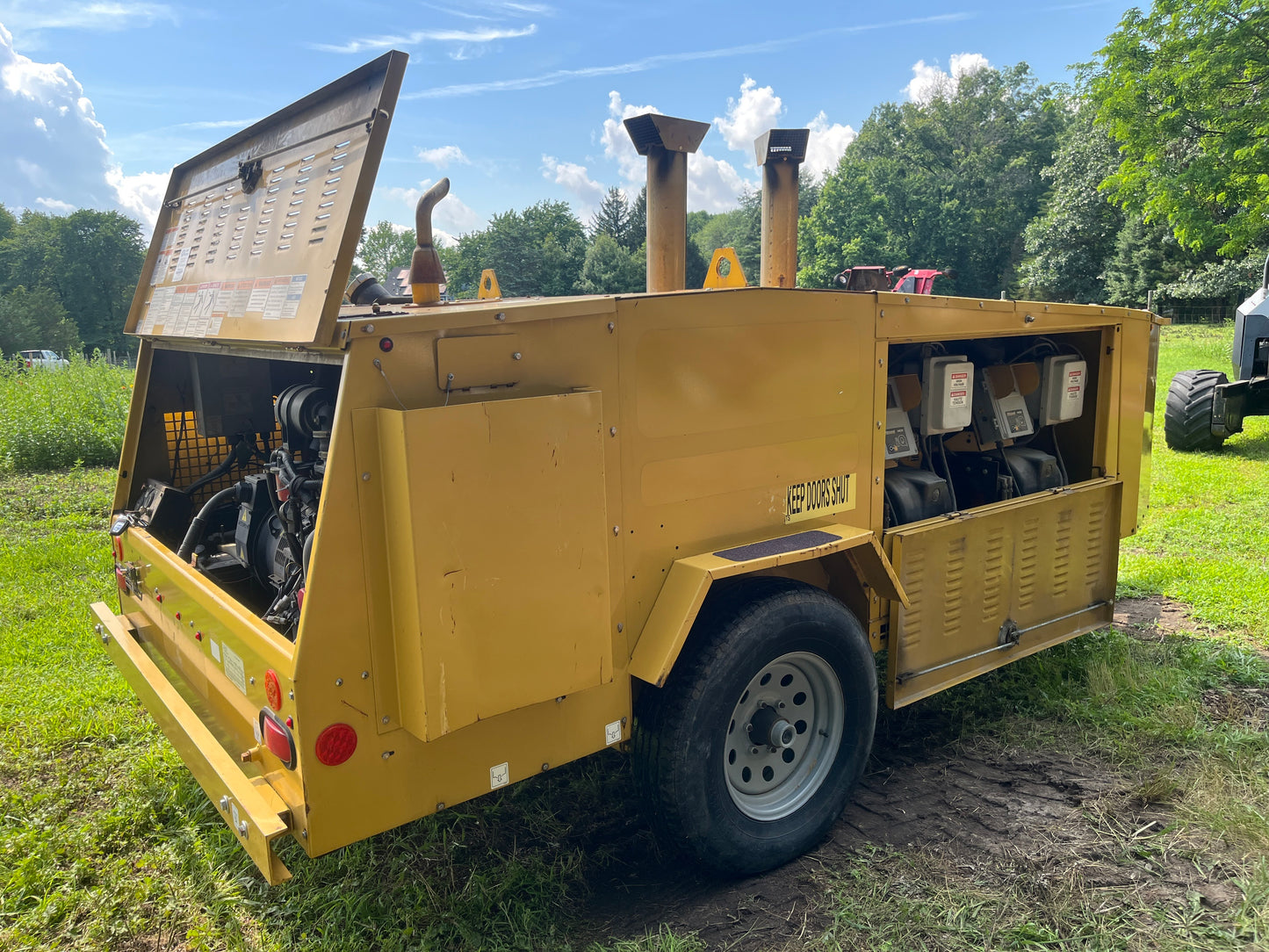 ALLMAND MAXI HEAT MH500iQ TOWABLE HEATER 1 Million BTU