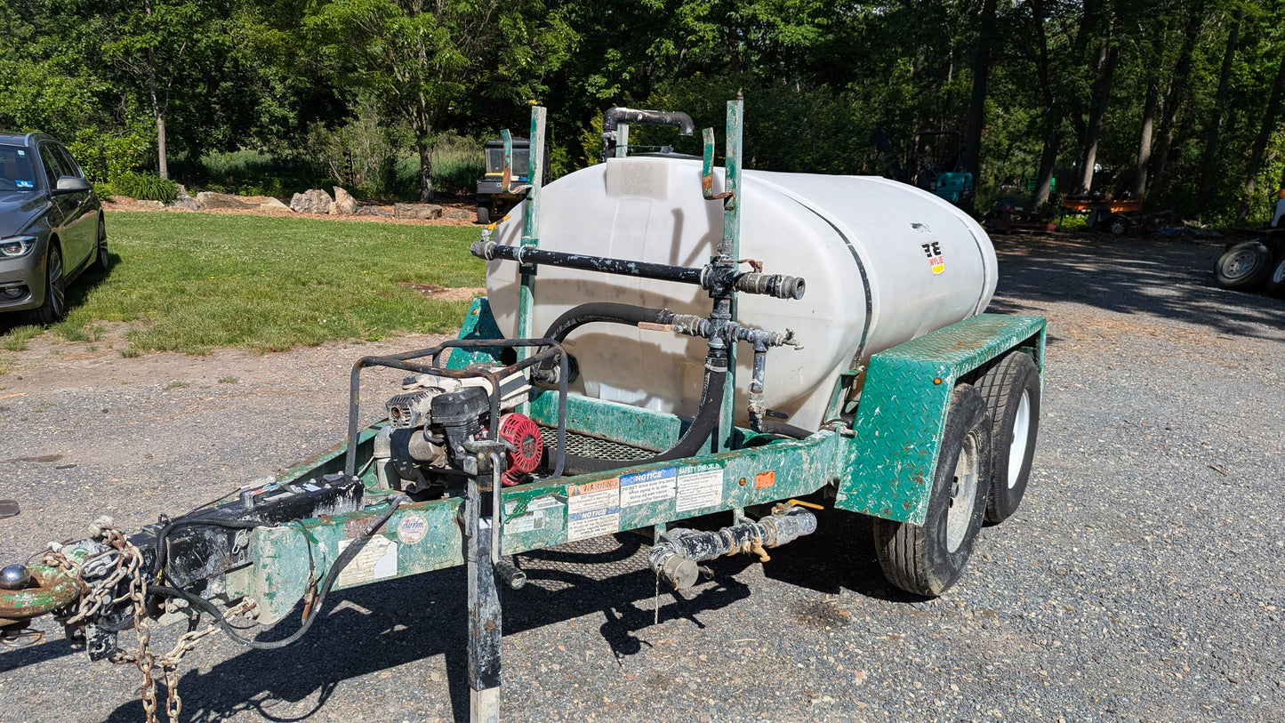 2019 Wylie 500 Gallon t/a Water Tanker Trailer