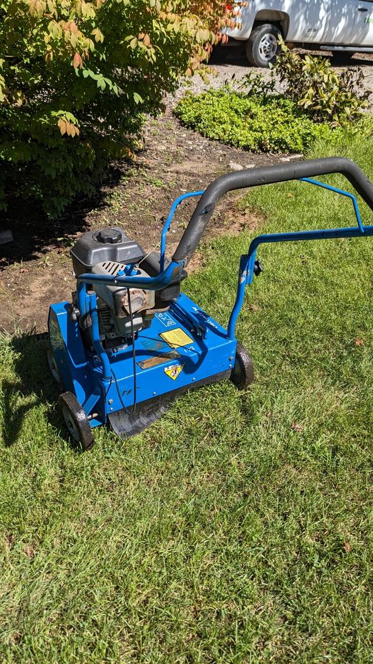 Bluebird Lawn Rake Thatcher