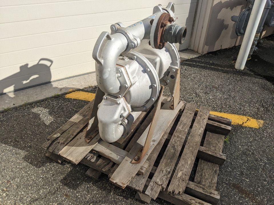 3" Pneumatic Dual Diaphragm Trash Pump