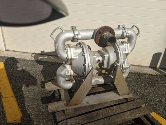 3" Pneumatic Dual Diaphragm Trash Pump