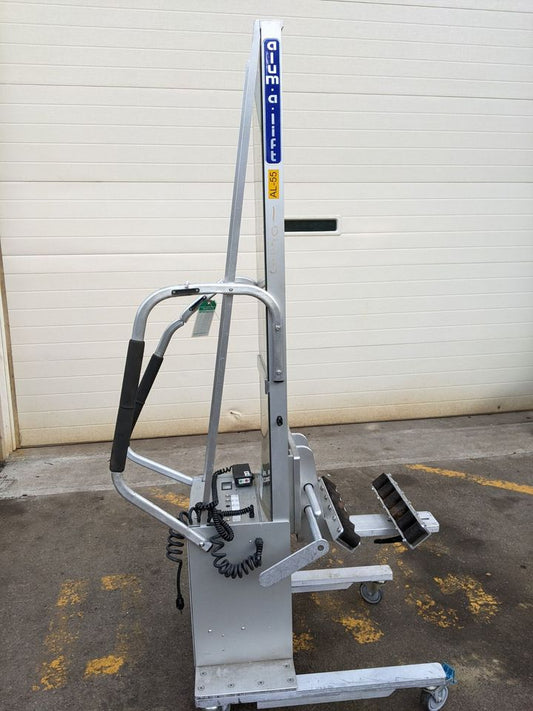 Alum-A-Lift Material Pipe Lift Battery Genie