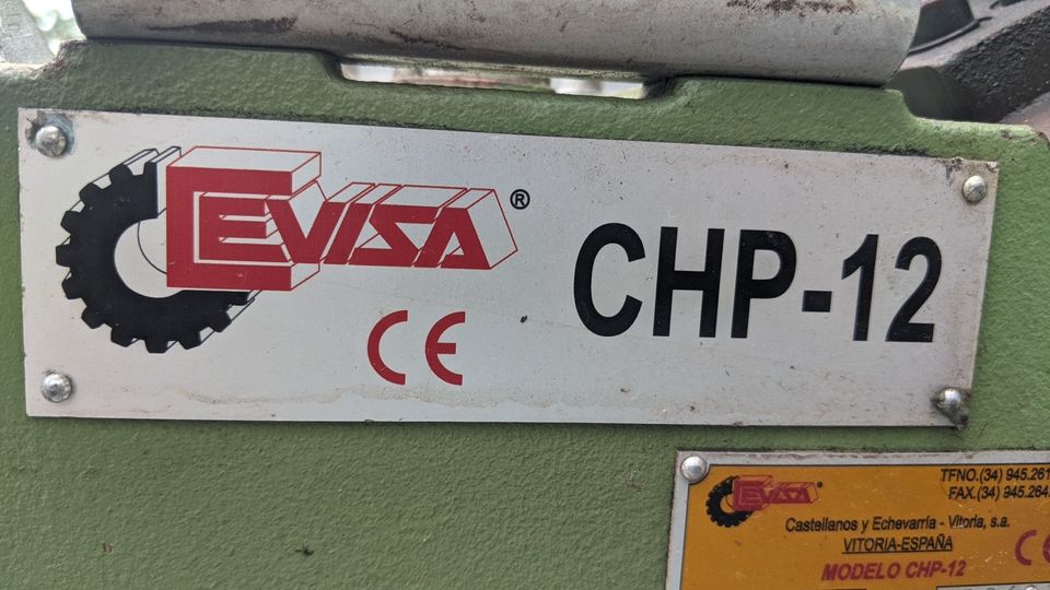 Cevisa CHP-12 Beveling Bevel Beveller Machine 3 Phase 220v
