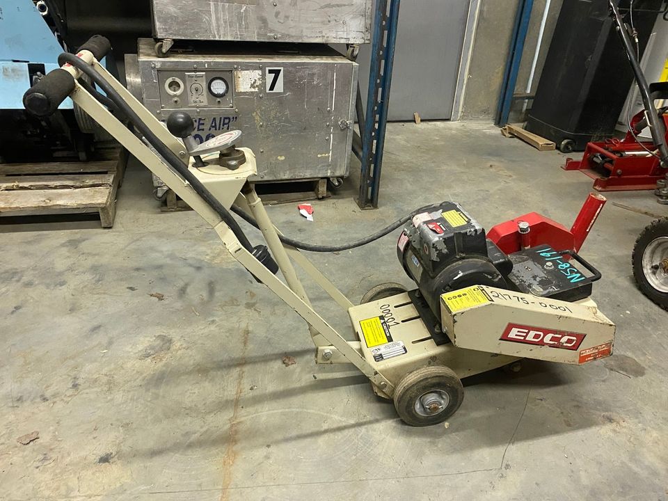 Edco SK10E-1.5L 10" Electric Walk Behind Concrete Cutoff Saw