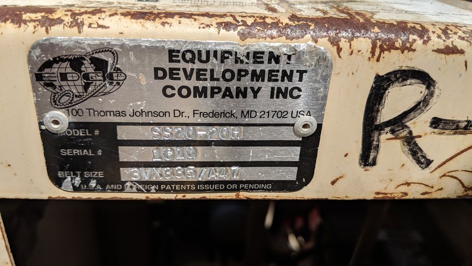 EDCO 20" ROAD SAW ASPHALT CONCRETE HONDA ENGINE 16 HP