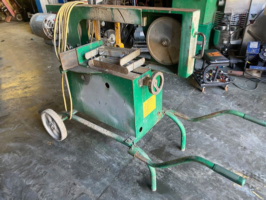 Greenlee Mounted Bandsaw Cart