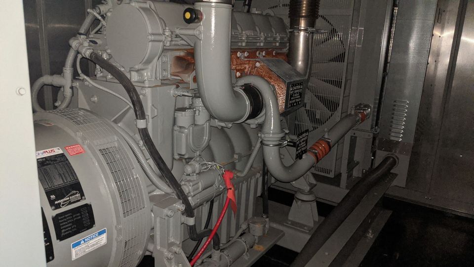 MTU GENERATOR SET CONTAINER BRAND NEW 3OOKW MERCEDES DIESEL