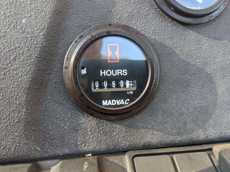 MadVac Street Sweeper Diesel Only 60 Hours