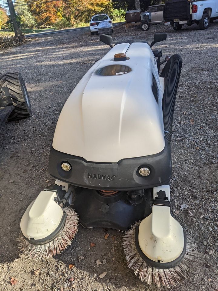 MadVac Street Sweeper Diesel Only 60 Hours