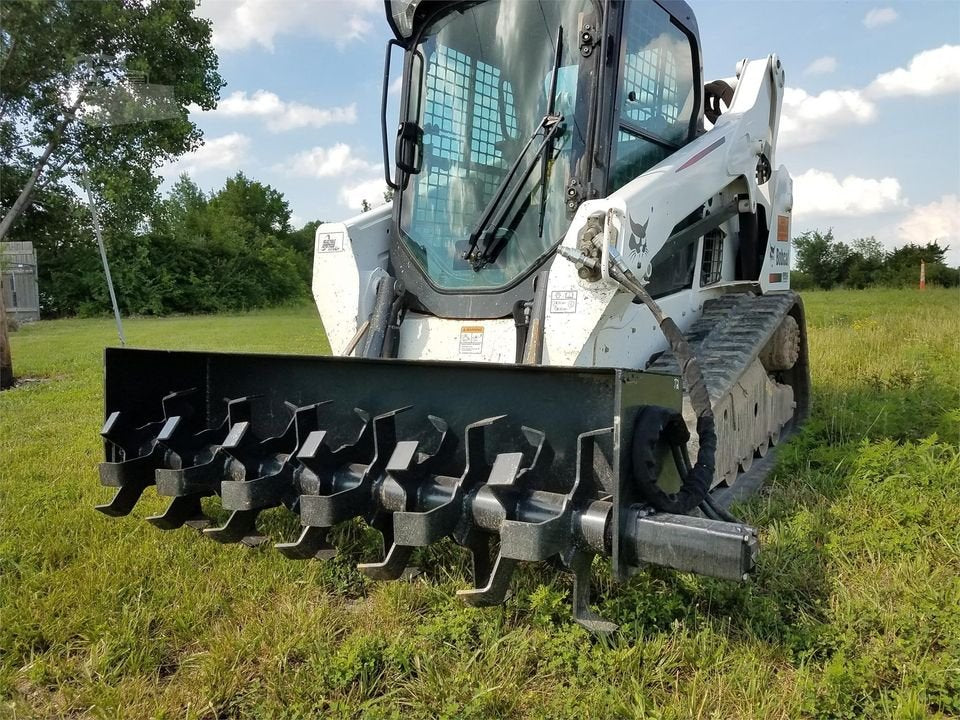 NEW MIDSTATE 72" ROTOTILLER FOR SKID STEER LOADER
