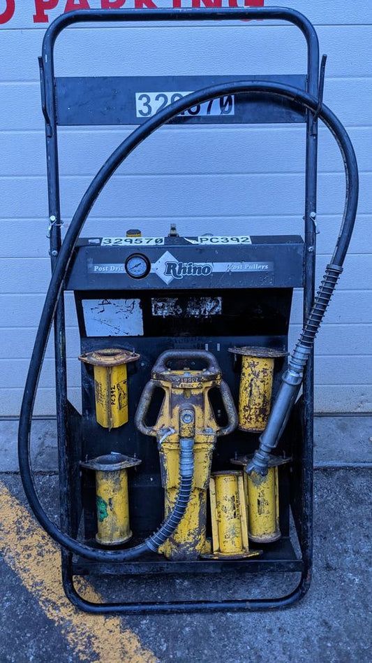 Rhino Post Pounder Pneumatic Kit & Cart