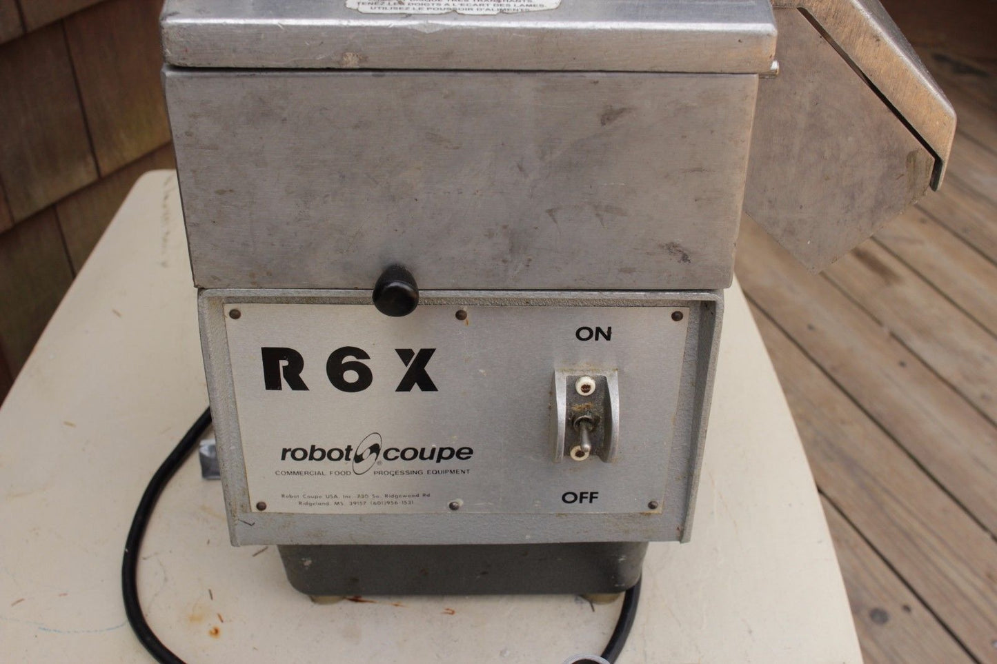 Robot Coupe R6X Commercial Food Processor