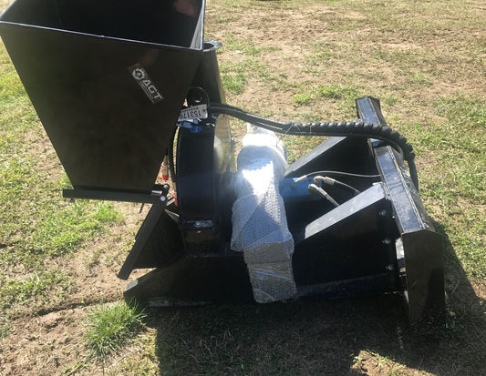 SSBX42S 4'' 15HP Wood Chipper Skid Steer Attachment Mulcher Shredder