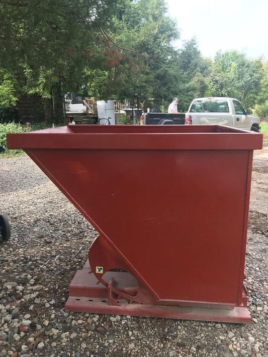 2 YD Kit Container Trash Material Hopper