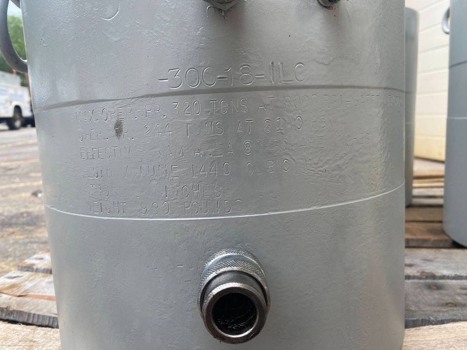 320 Ton Hydraulic Cylinder Dudgeon Enerpac