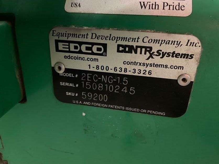 EDCO Electric MagnaTrap Dual Disc Wedgeless Concrete Grinder