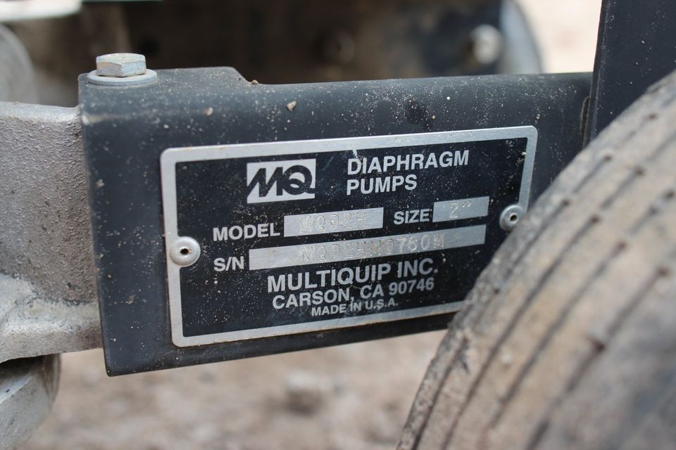 Multiquip MQD2H 2" Diaphragm Pump