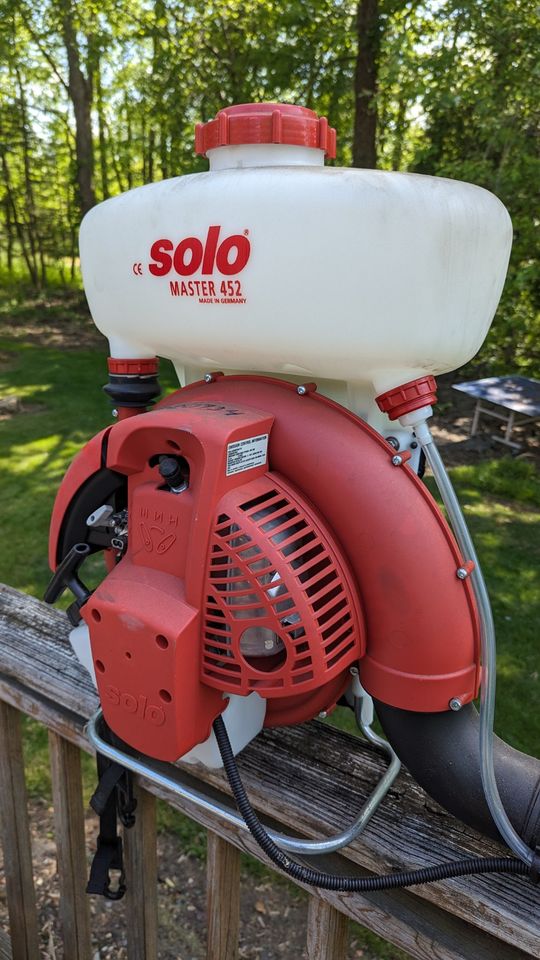 NEW Solo Master 452 Back Pack Blower