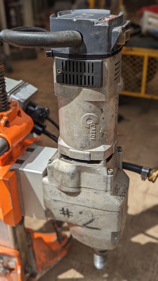 Norton Core Drill Rig with Stand & Vacuum Pump