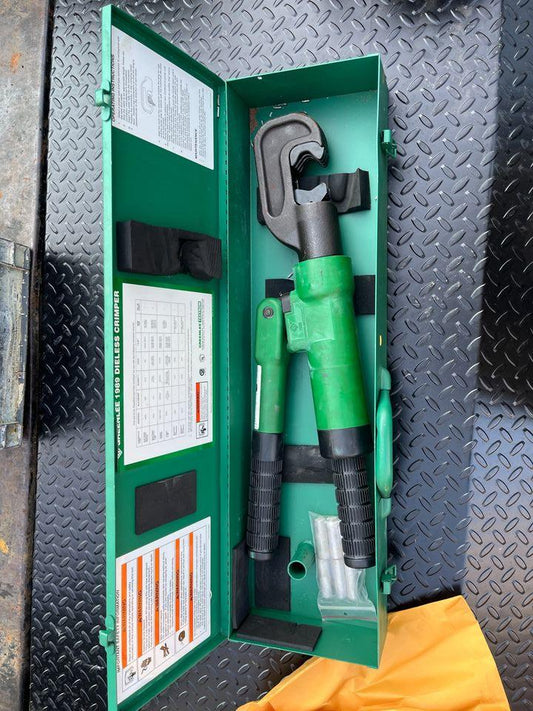 Greenlee 1989 Dieless Hydraulic Crimper