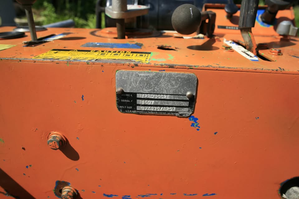 Norton 30" Propane Walk Behind Road Flat Saw