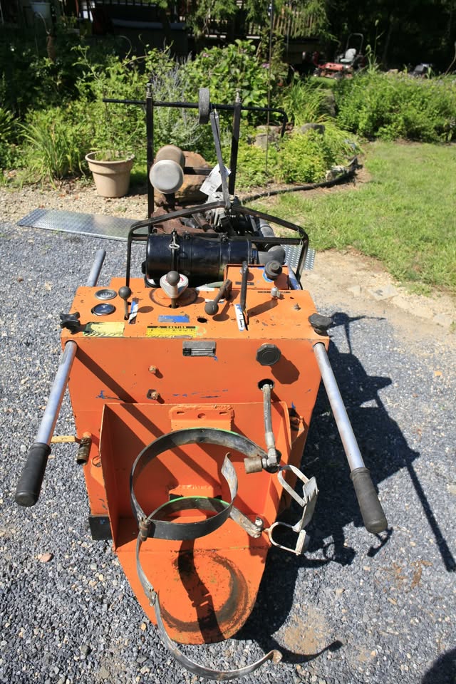 Norton 30" Propane Walk Behind Road Flat Saw