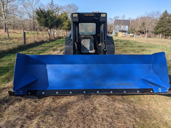 10' SNOW PUSHER - BRAND NEW - FOR SKID STEER