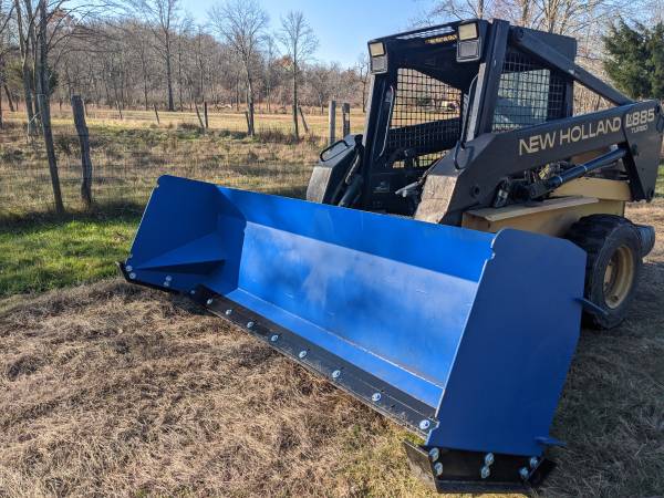 10' SNOW PUSHER - BRAND NEW - FOR SKID STEER
