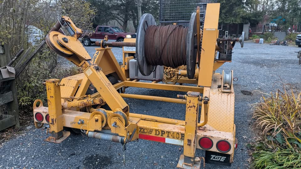 2001 TSE DPT40 Cable Puller Yanmar Diesel 7k Capacity