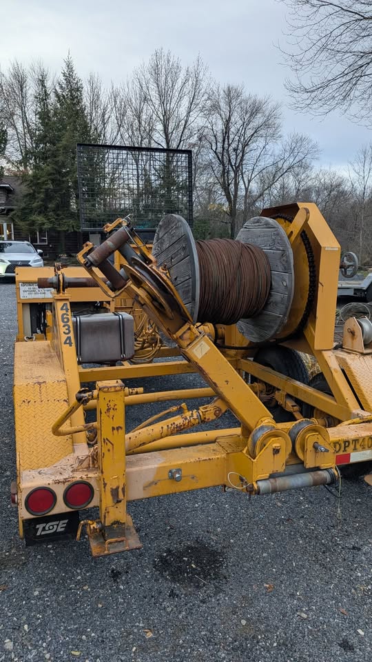 2001 TSE DPT40 Cable Puller Yanmar Diesel 7k Capacity