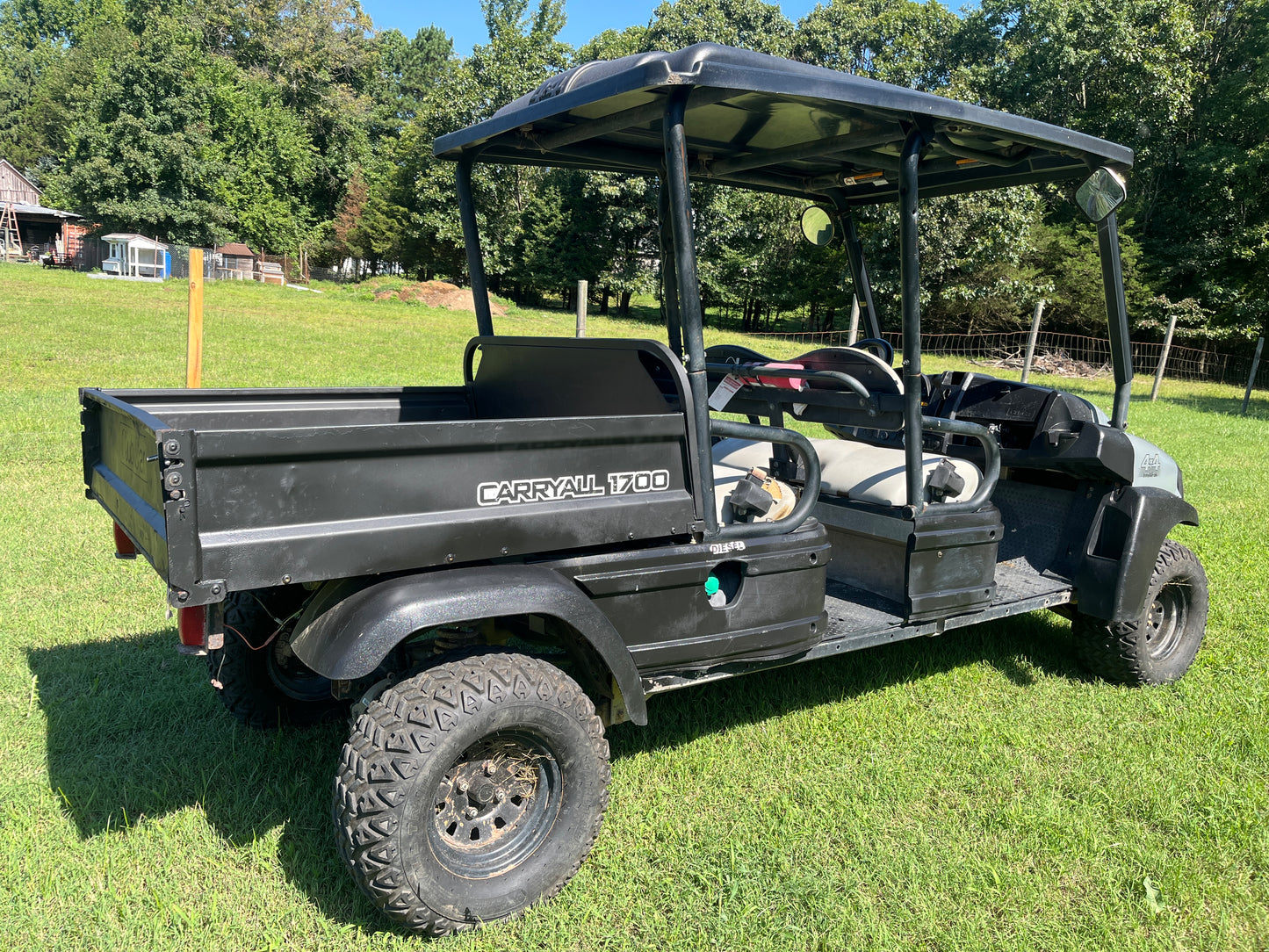 2018 Club Car Carryall 1700 4x4 Utility Vehicle