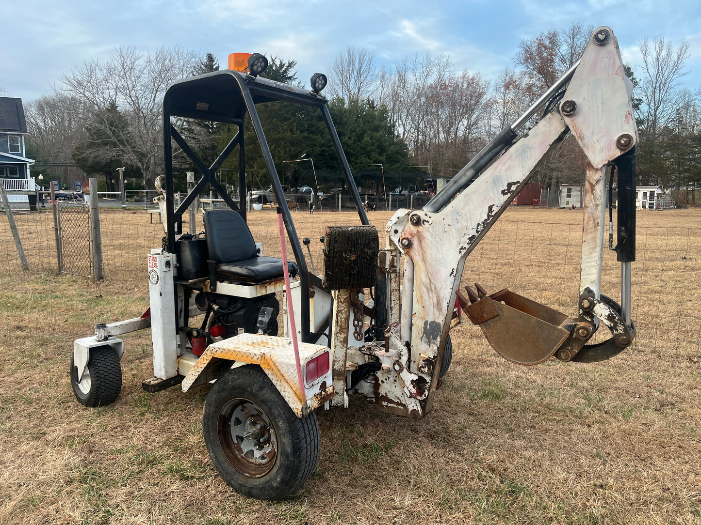 2018 RHM GF6LM Portable Backhoe Towable