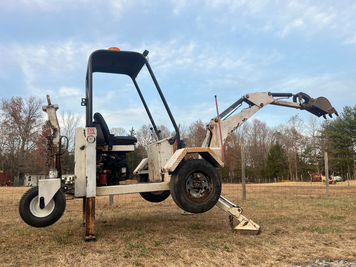 2018 RHM GF6LM Portable Backhoe Towable