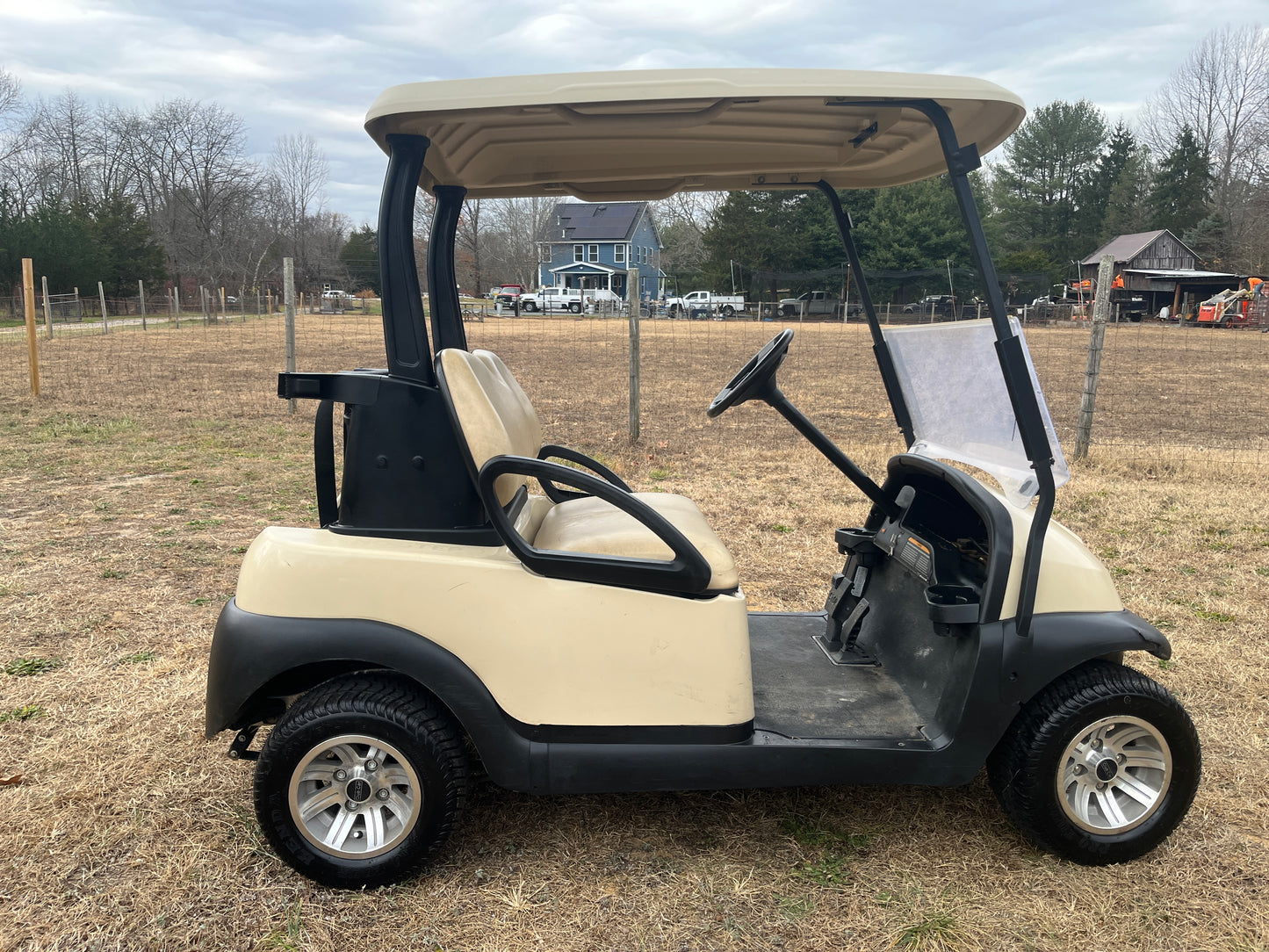 2017 Club Car Precedent Golf Cart Aluminum Wheels Lithium Batteries