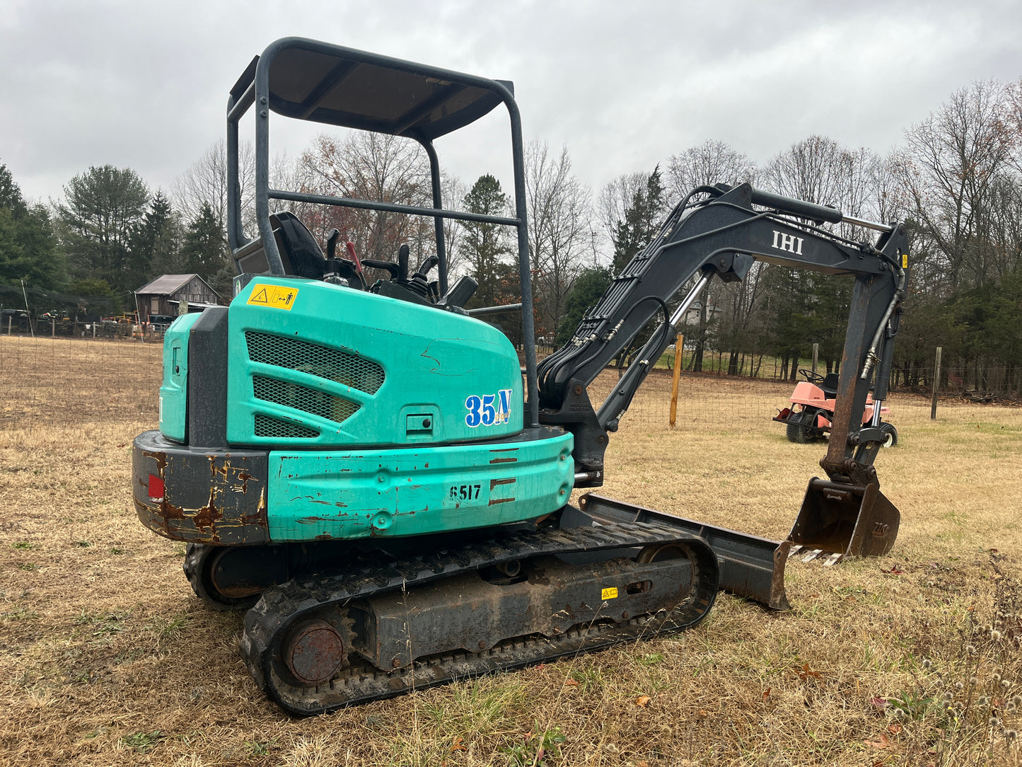 2018 IHI 35N4 3.5 Ton Mini Excavator Yanmar Diesel Engine 1375 Hours