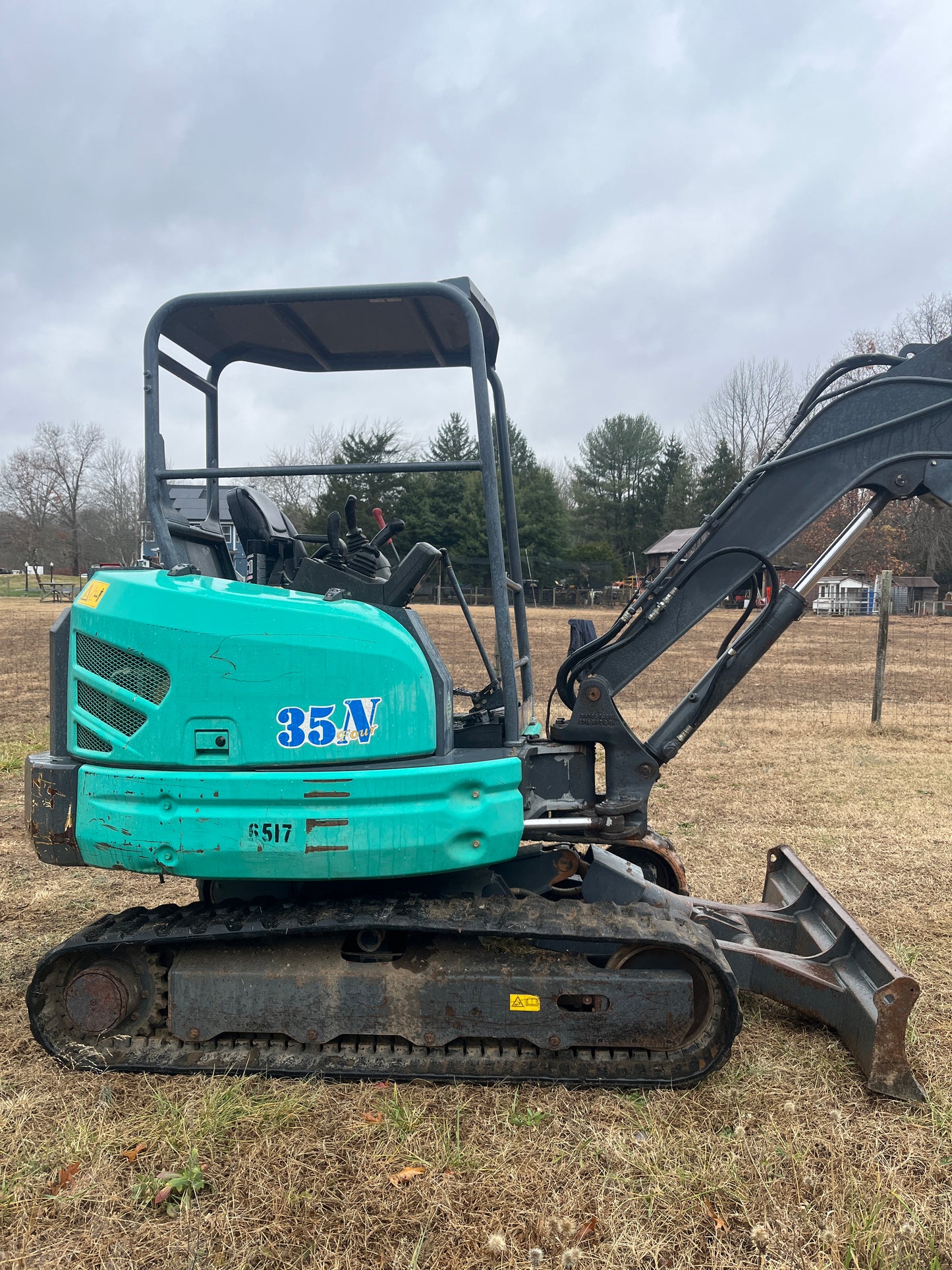 2018 IHI 35N4 3.5 Ton Mini Excavator Yanmar Diesel Engine 1375 Hours