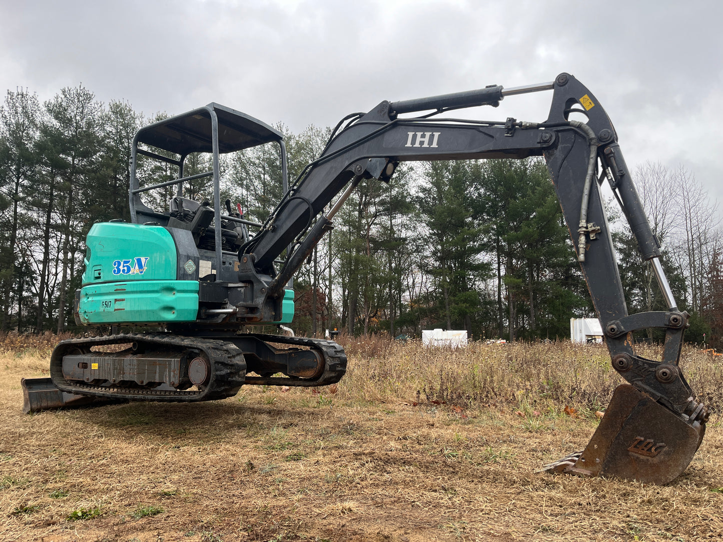 2018 IHI 35N4 3.5 Ton Mini Excavator Yanmar Diesel Engine 1375 Hours