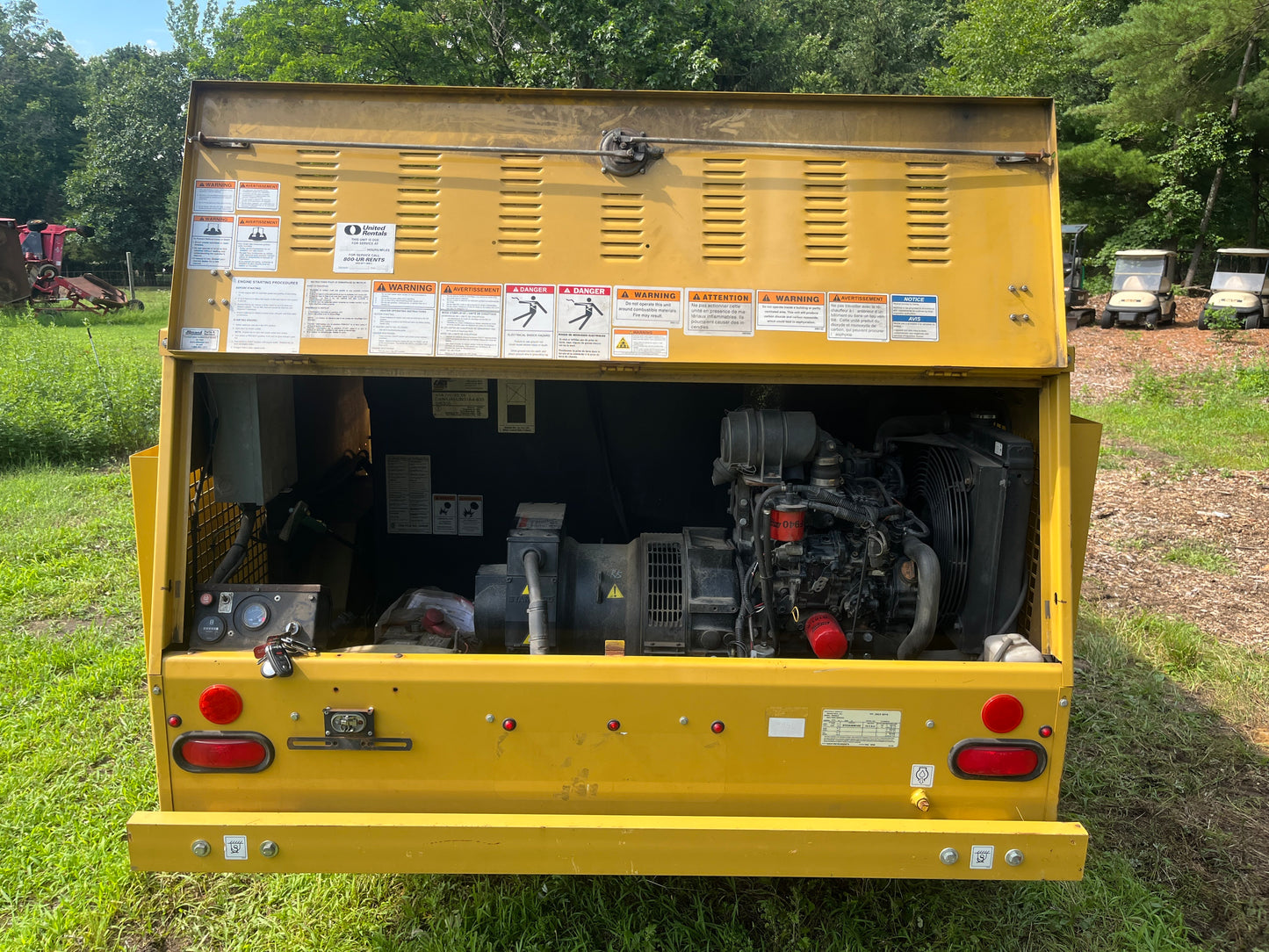 ALLMAND MAXI HEAT MH500iQ TOWABLE HEATER 1 Million BTU