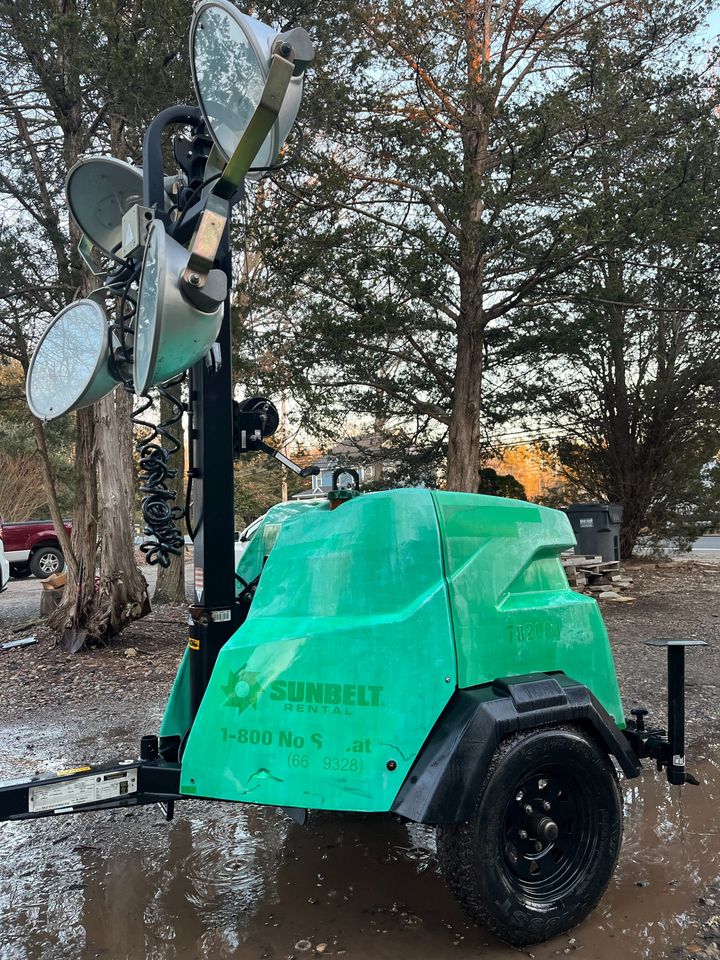 Kubota 6KW Diesel Generator Light Tower