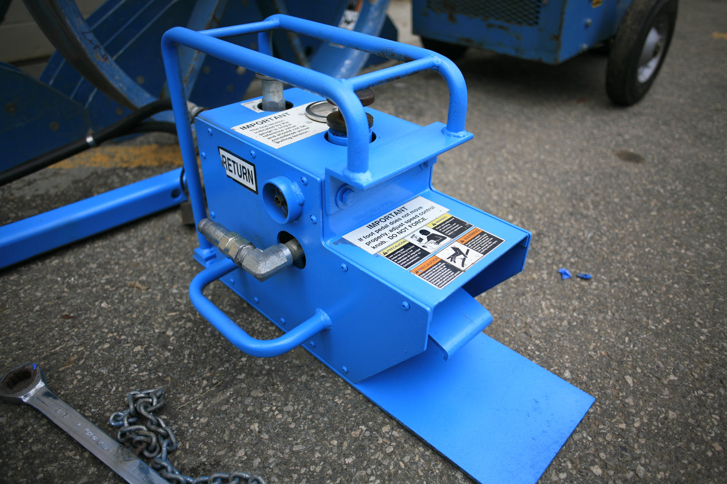 Condux Hydraulic Fiber Optic Cable Wire Puller Tugger