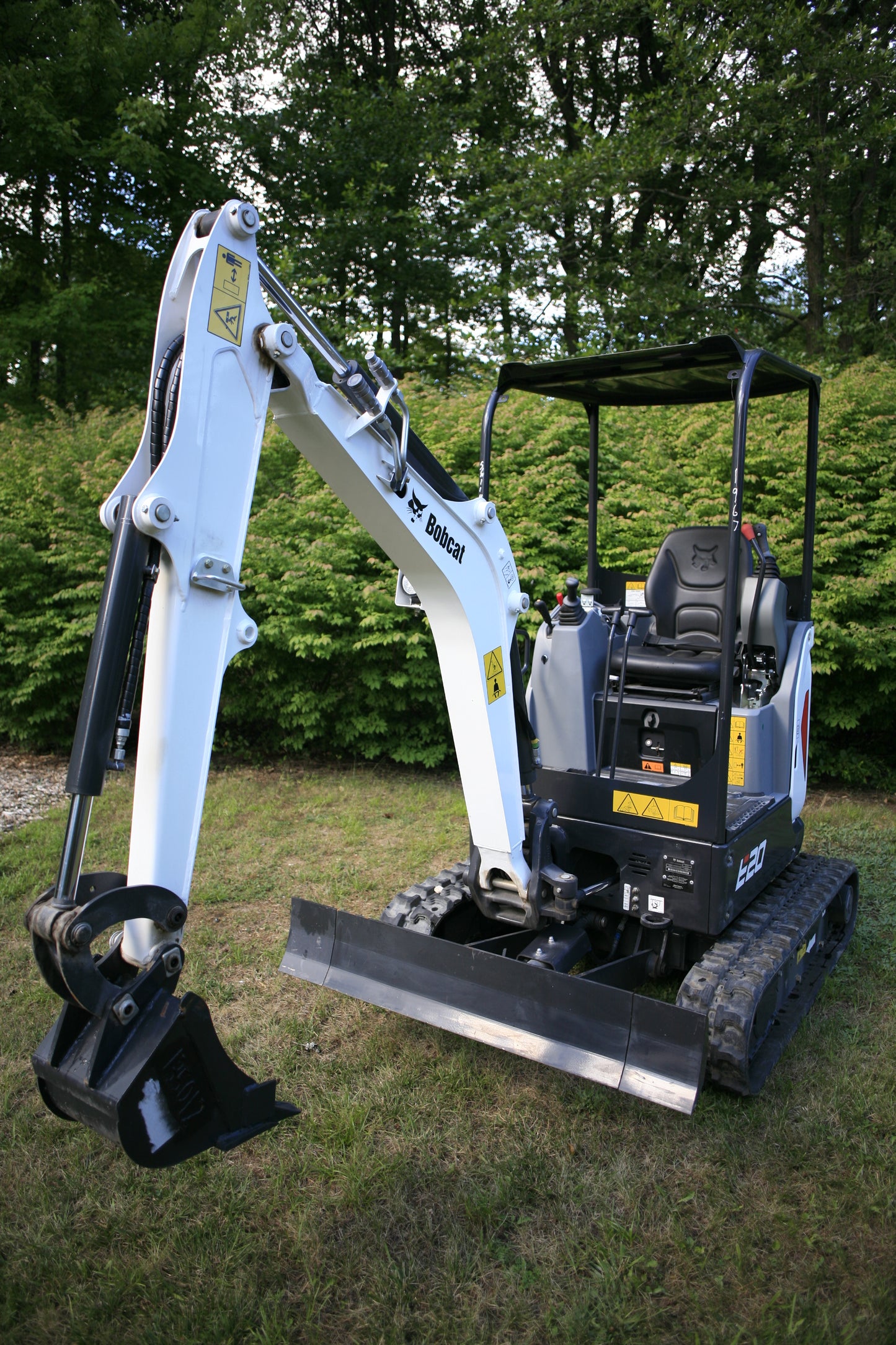 NEW 2023 Bobcat E20 Mini Excavator with Yanmar Diesel -- 4 Hours