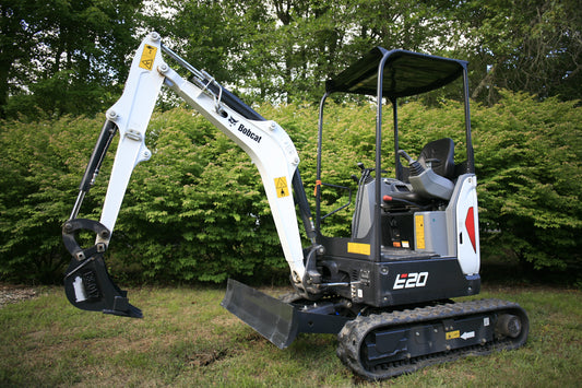 NEW 2023 Bobcat E20 Mini Excavator with Yanmar Diesel -- 4 Hours