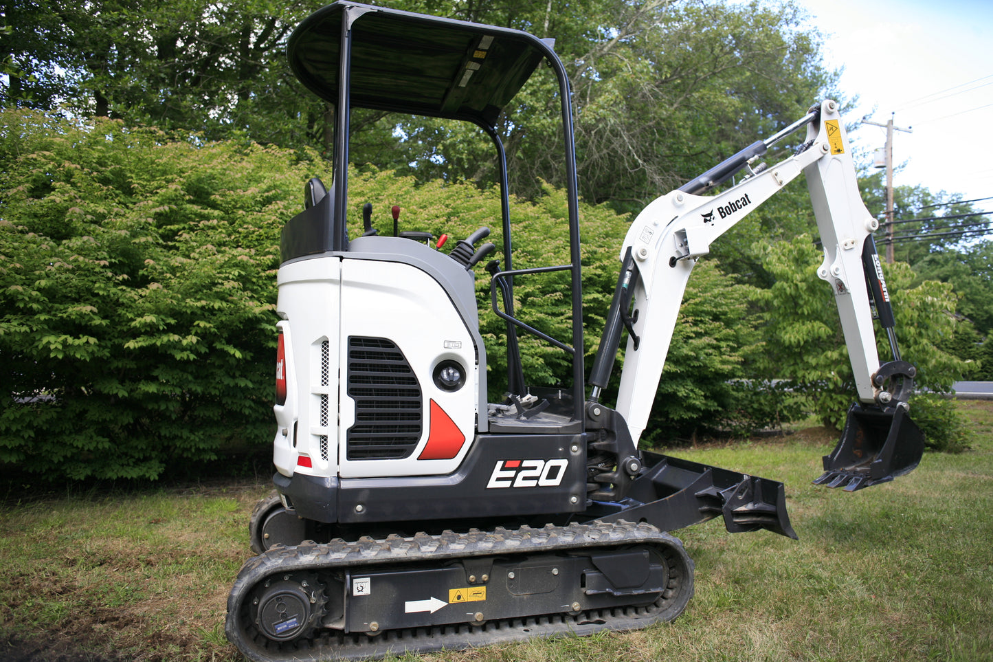 NEW 2023 Bobcat E20 Mini Excavator with Yanmar Diesel -- 4 Hours