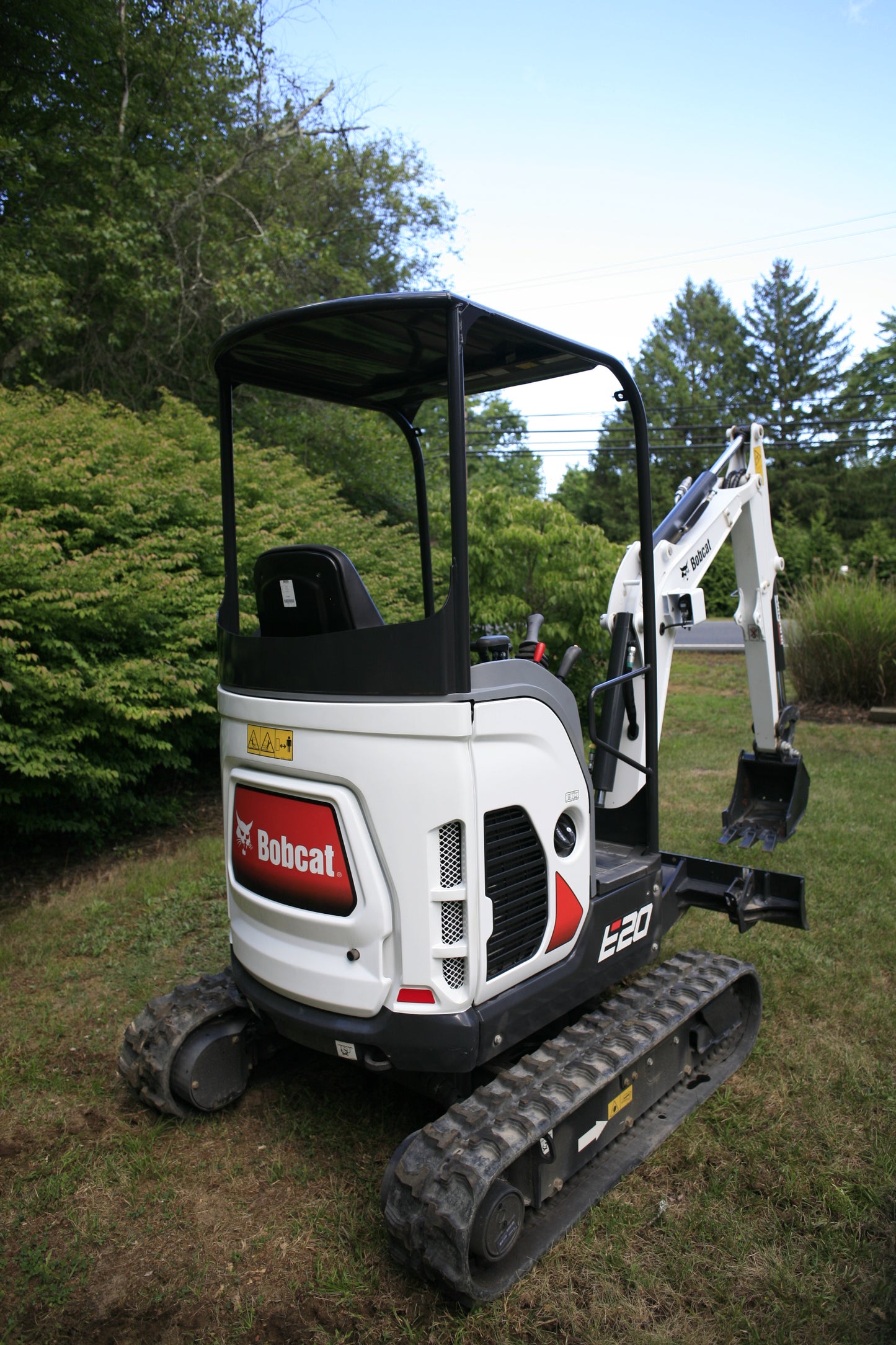 NEW 2023 Bobcat E20 Mini Excavator with Yanmar Diesel -- 4 Hours